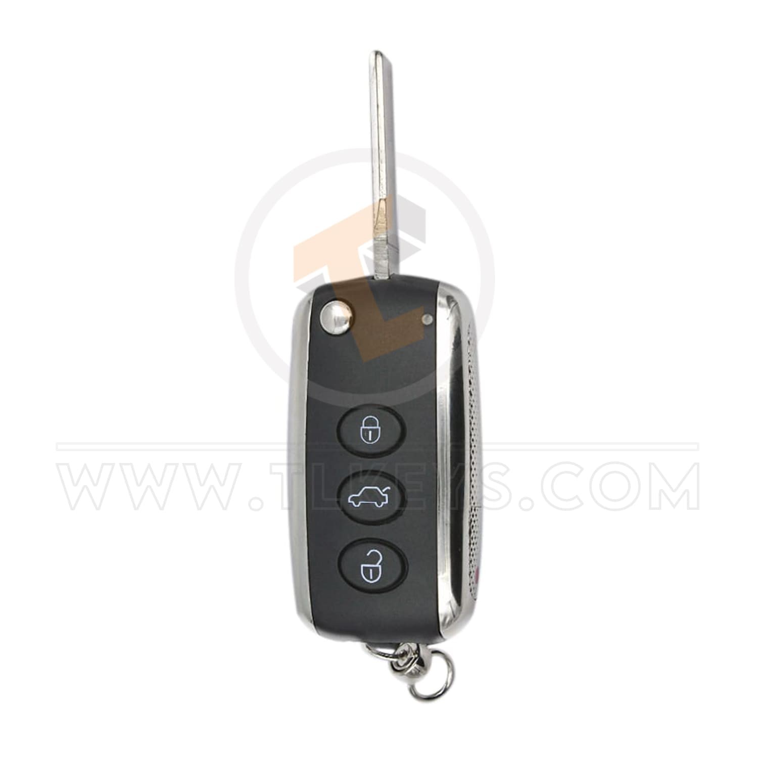 Bentley 2010-2016 Flip Remote Shell 3 Buttons Panic Button No