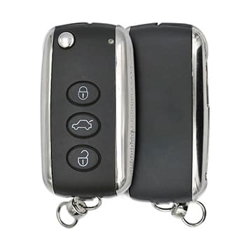 Bentley 2010-2016 Flip Remote Shell 3 buttons AM Remote Type Fobik