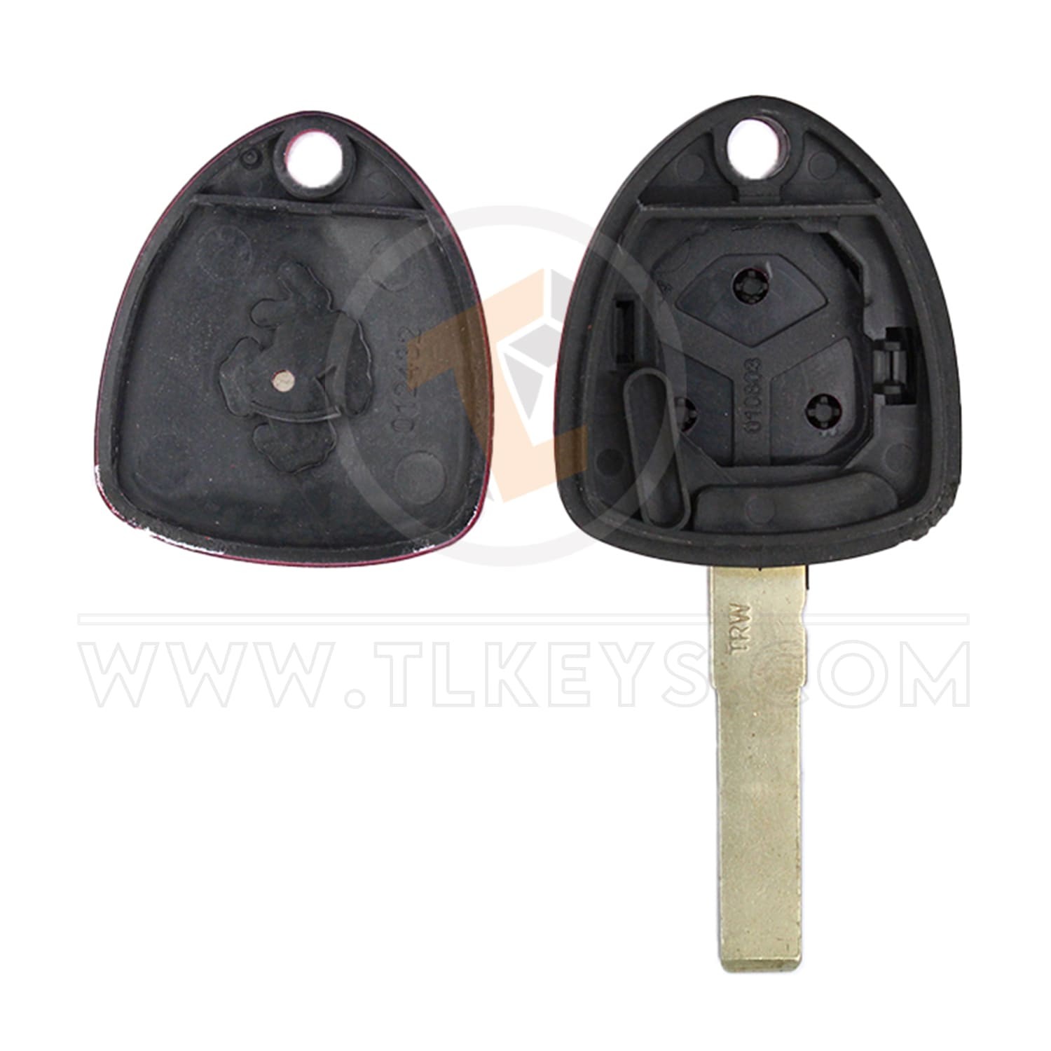 Original Ferrari 2005-2010 Remote Key Shell HUF Blade 3 Buttons Emergency Key/blade Included