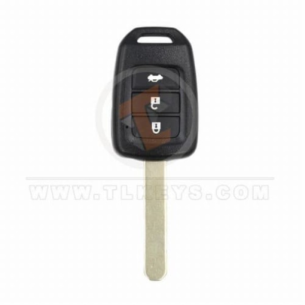 Honda 2012 2020 Head Remote Key Shell 3 Buttons Hon66 Aftermarket main 33406 - thumbnail