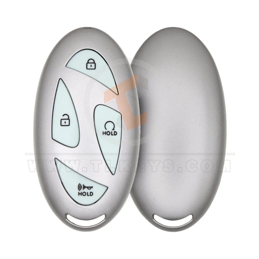 Hyundai kona 2024 smart remote key shell 4 buttons white Hyundai kona 2024 smart remote key shell 4 buttons white