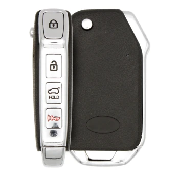 Kia Soul 2020 Flip Remote Key Shell 4 кнопки внедорожника Trunk