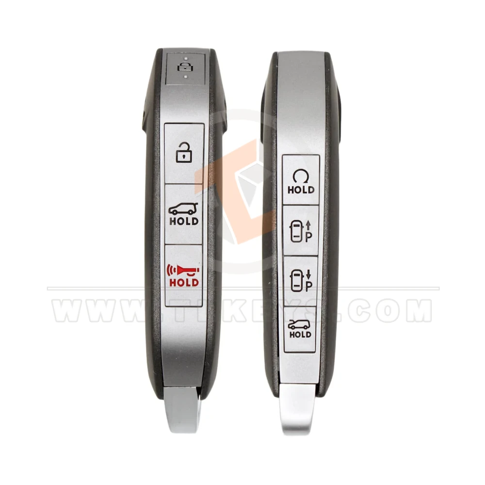 Kia ev9 2023 2024 smart remote key shell 8 buttons suv side