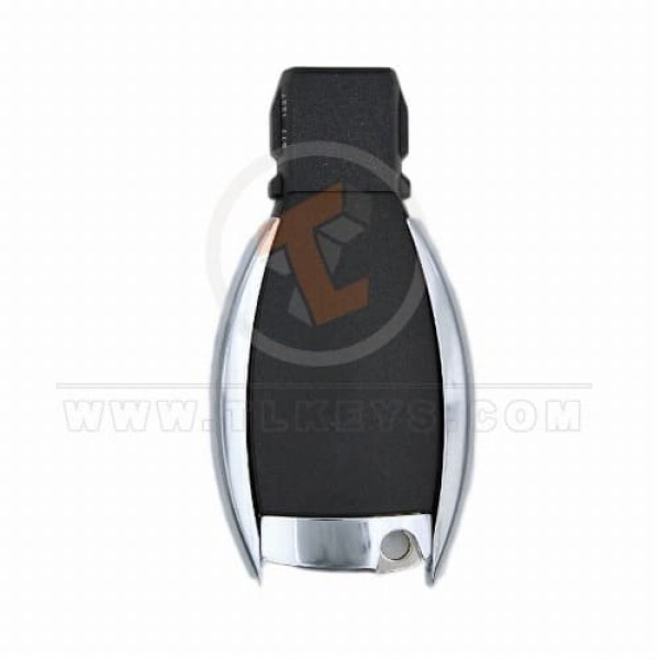 Mercedes BGA Chrome Remote Key Shell With Blade 3 Button Aftermarket back 32988
