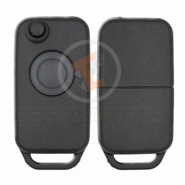 Mercedes Flip Key Remote Shell HU64 Blade AFTERMARKET MARCA Botones 2