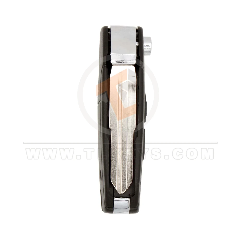 Mitsubishi pajero modified flip remote key shell 2 buttons side