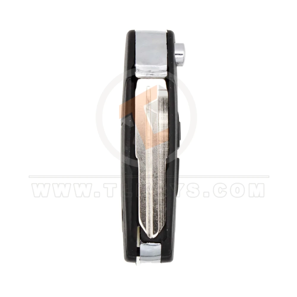 Mitsubishi pajero modified flip remote key shell 3 buttons side