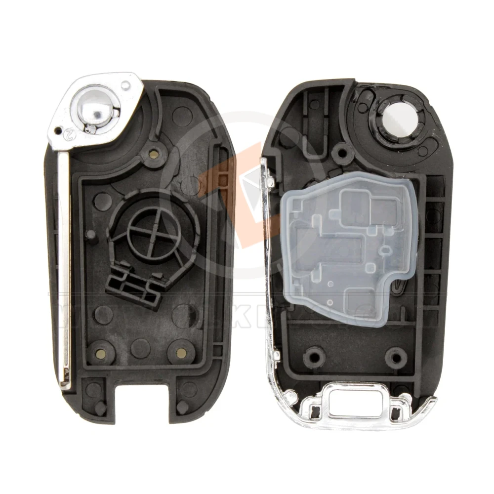 Nissan sunny modified flip remote key shell 2 buttons inside