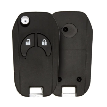 Nissan Sunny Modified Flip Remote Key Shell 2 Buttons