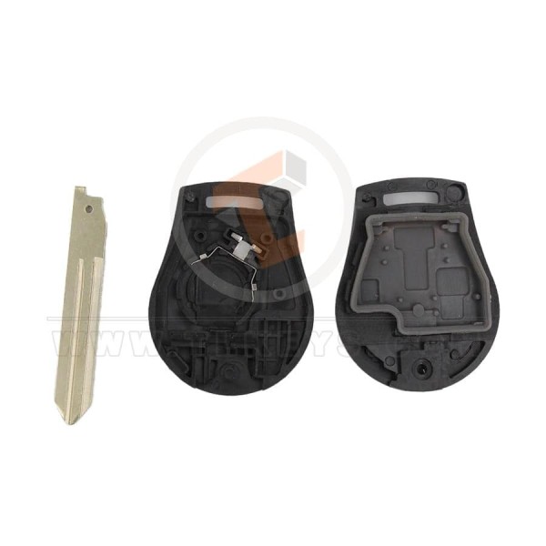 Nissan Sentra 2003-2007 Coque de clé à distance 3 boutons Statut de marché secondaire