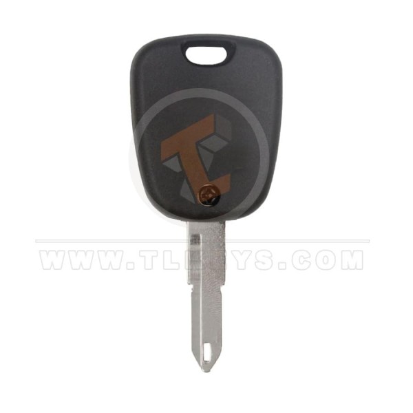 Fernbedienungsgehäuse für Hauptschlüssel für Peugeot 206 2003–2009, 2 Tasten, Aftermarket-Tasten 3