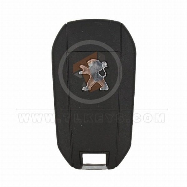 Peugeot 508 Flip Remote Key Shell 3 Buttons Status Aftermarket