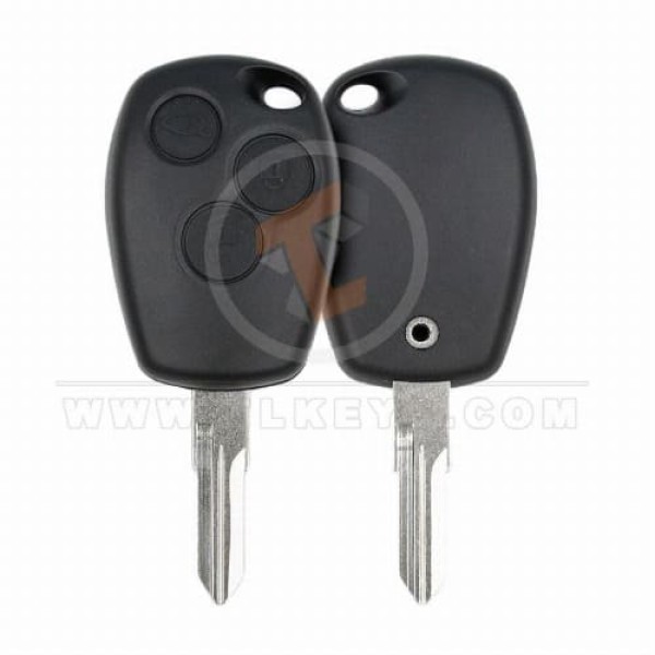 Renault 2010-2015 Head Key Remote Shell 3 Buttons AFTERMARKE Buttons 2