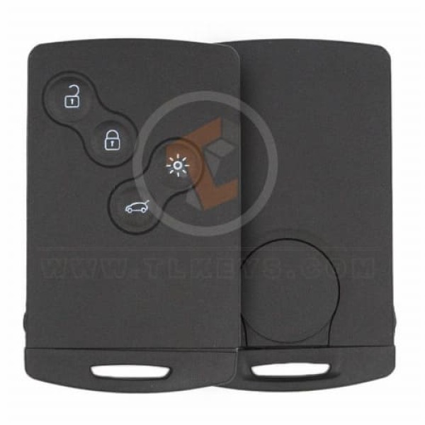 renault fluence megane 3 key remote card shell 4 buttons huf blade main 33712 - thumbnail