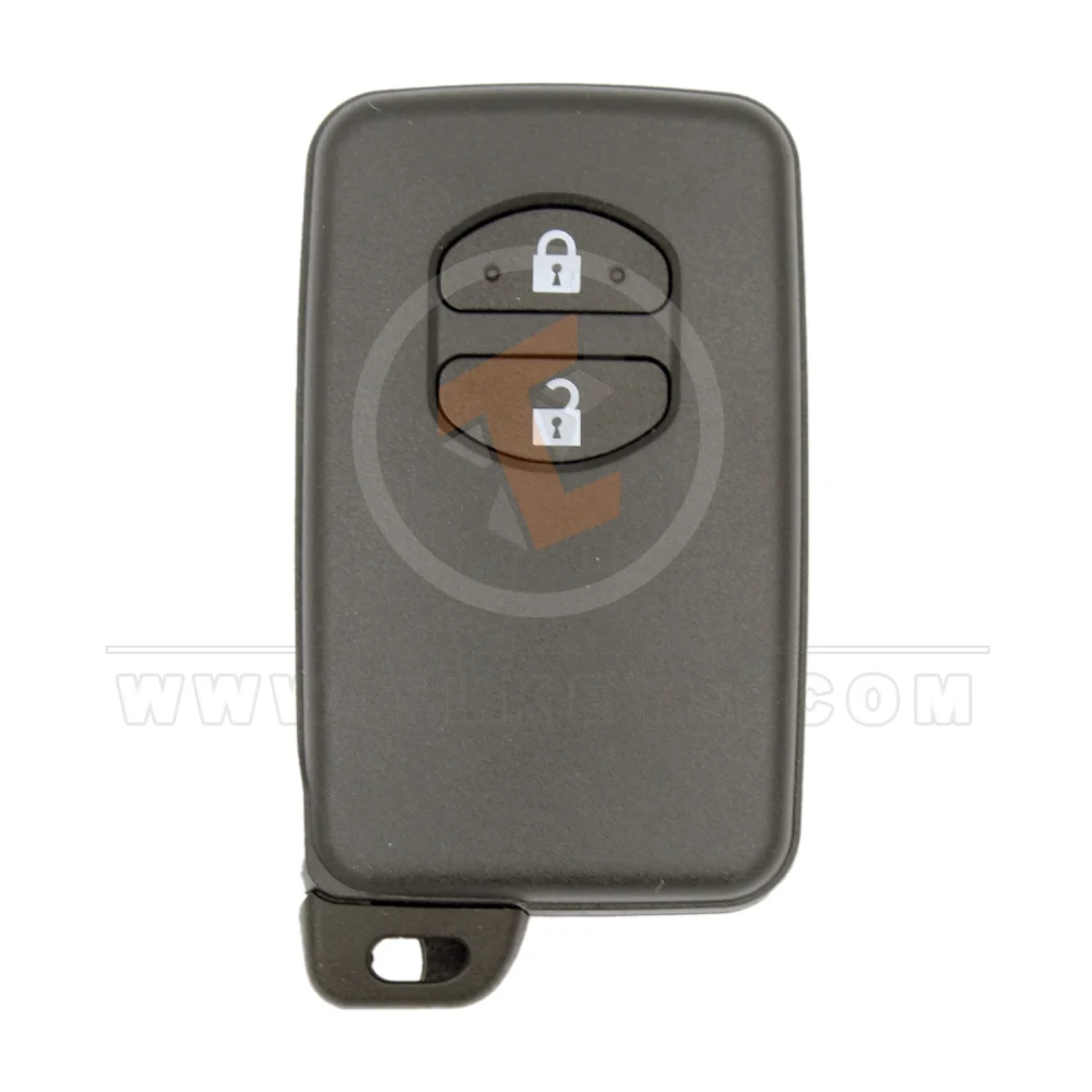 toyota-2009-2014-smart-key-remote-shell-2-buttons-black-color-front1.webp