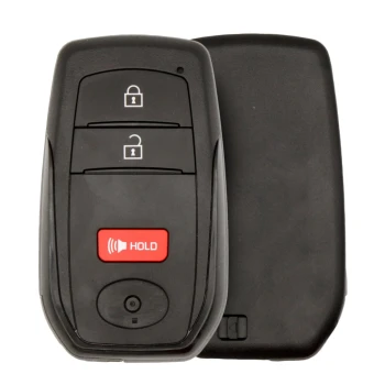Toyota Corolla 2023 Smart Proximity Remote Key Shell 3 Boutons