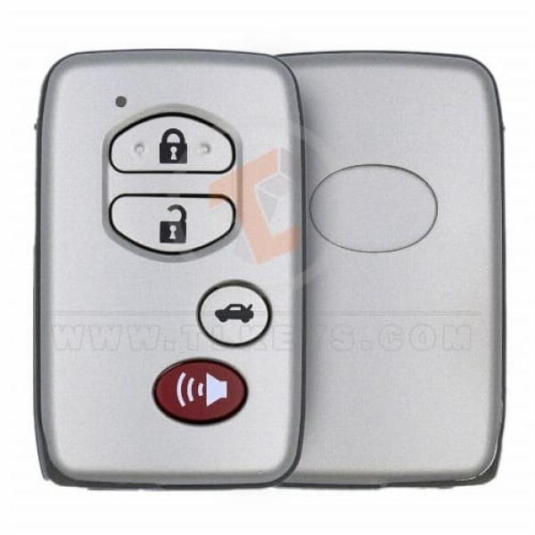 Toyota All Models 2007-2015 Smart Key Remote  Shell Buttons 2