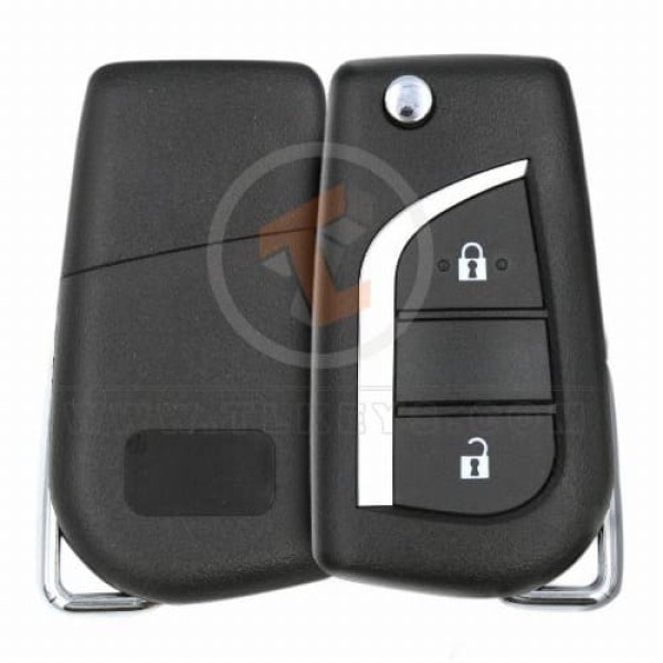 Toyota Camry 2016 2020 Flip Key Remote Shell 2 Buttons Aftermarket main 33391 - thumbnail