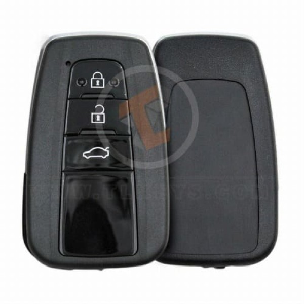 Toyota Camry 2016-2020 Smart Key Remote Shell 3 Buttons Lock Buttons 2