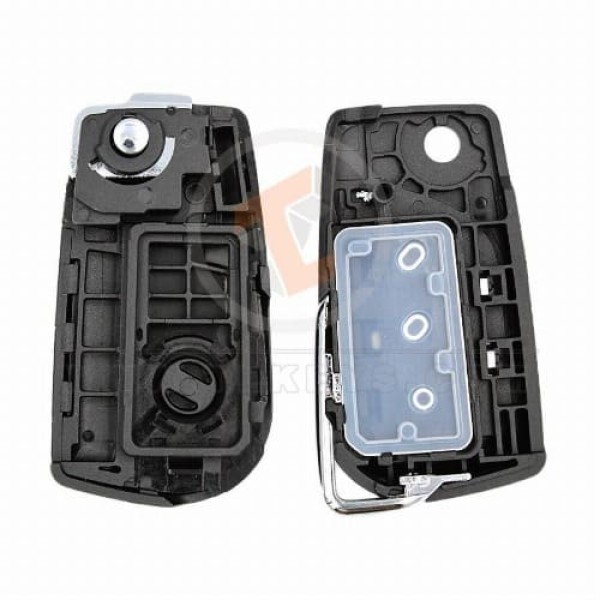 Toyota Corolla 2016-2020 Flip Key Remote Shell 2 Boutons Statut de marché secondaire Marché secondaire