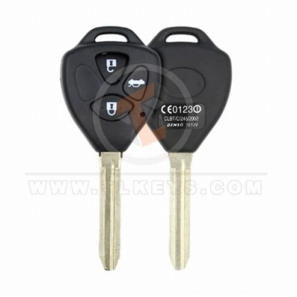 toyota prado warda 2010 2013 toy43 head key remote shell 3 buttons main 33182 - thumbnail