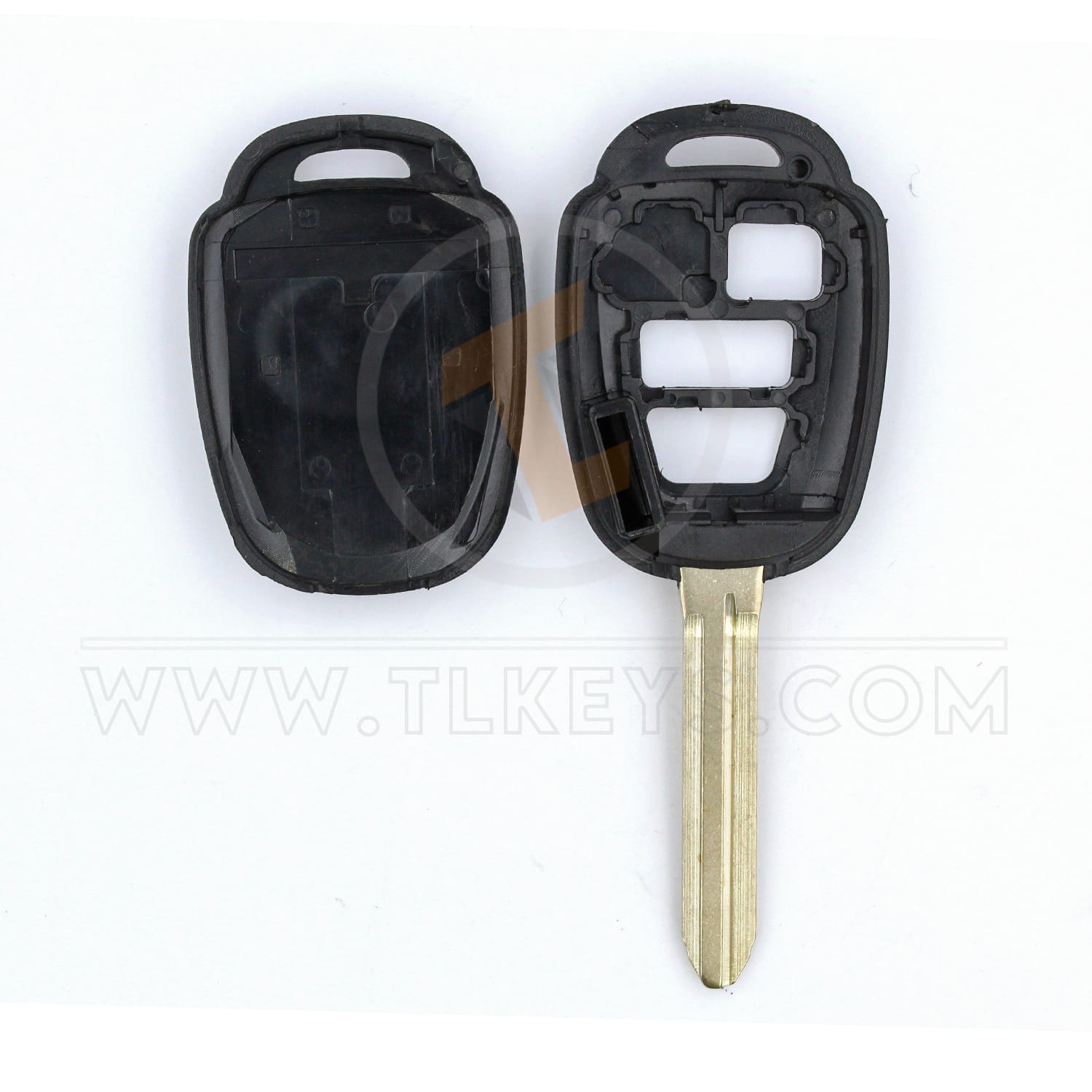 Toyota RAV4 2008 2012 Coque de clé à distance 3 boutons Coque à distance