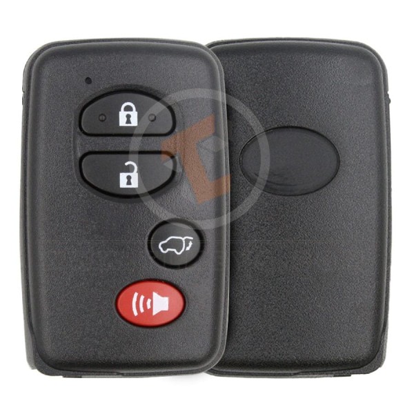 Toyota Smart Key Remote Shell 4B Aftermarket Brand Battery Type CR2025