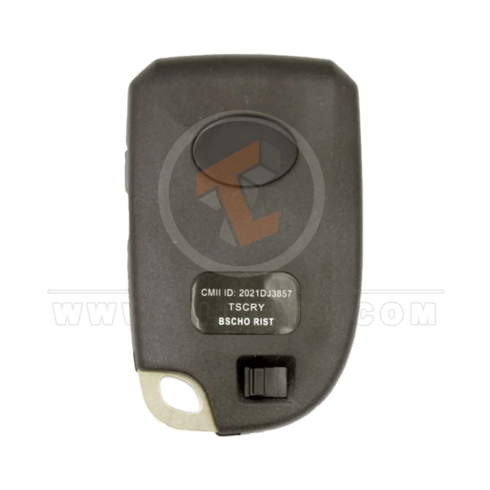 Toyota yaris 2012 2018 smart key remote shell 2 buttons back