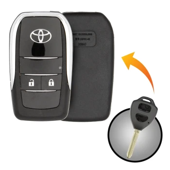 Modified Flip Remote Key Shell For Toyota 2006 2015 2 Buttons Toy43 Blade