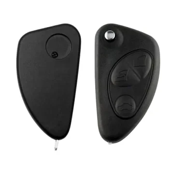 Alfa Romeo 2010-2016 Flip Key Remote Shell 3 Buttons Aftermarket Brand