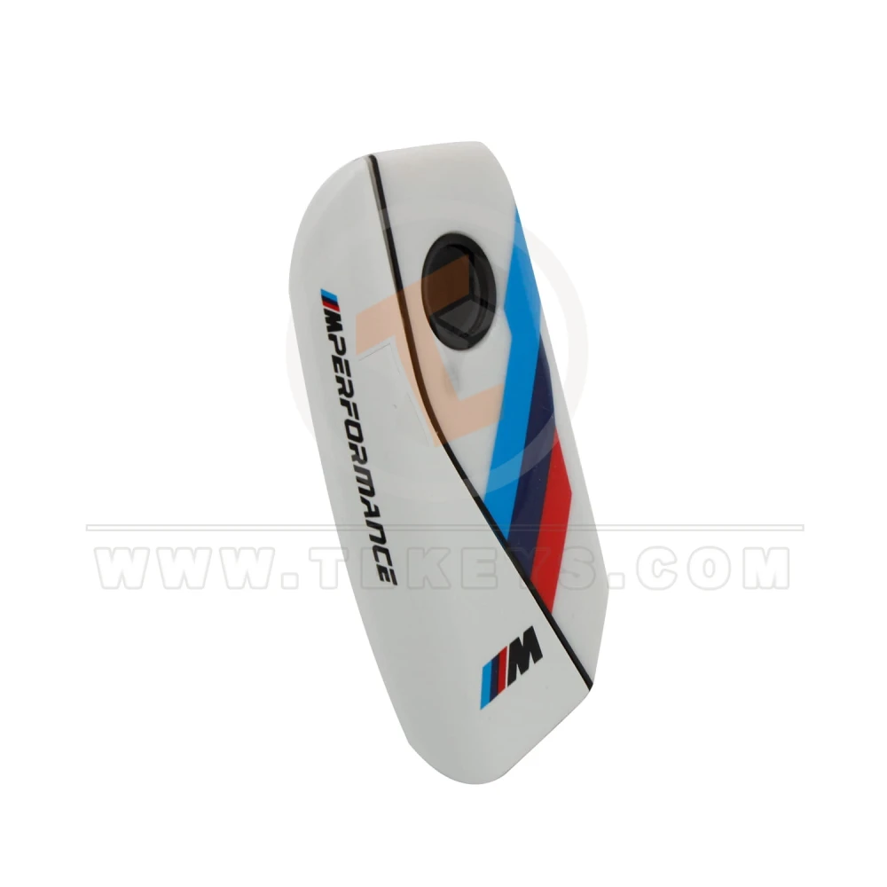 Bmw x1 m power smart key shell modified 4 buttons white 3d 2