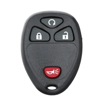 Buick Chevrolet GMC 2006 2015 Remote Key Shell 4 botones Marca de posventa