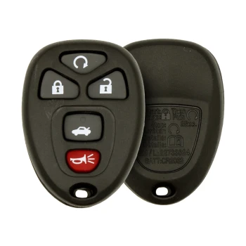 Carcasa para llave remota Chevrolet GMC 2008-2012 4+1 botones