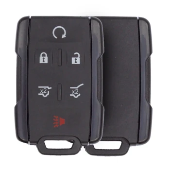 Chevrolet GMC 2015-2020 Remote Key Shell 6 Botones Marca del mercado de accesorios