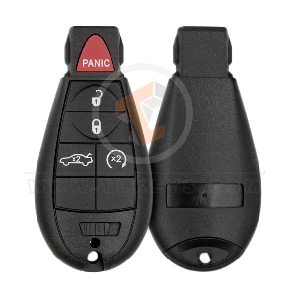 Chrysler Dodge Jeep 2010-2015 Fobik Key Shell 5B Remote Type FBS4