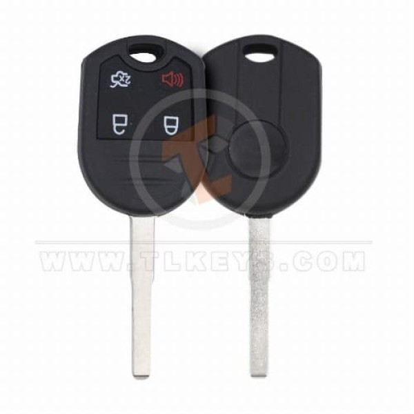Ford 2010-2012 Head Key Remote Shell HU101 Blade Battery Type CR2025