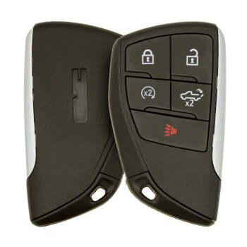 GMC 2021-2024 Carcasa remota con llave inteligente Recogida de 5 botones