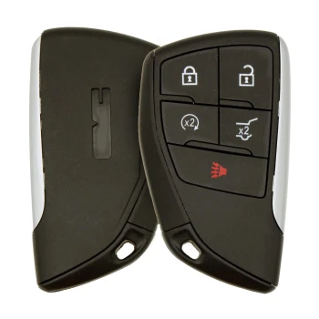 GMC 2021-2024 Carcasa remota para llave inteligente, maletero SUV de 5 botones