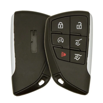 GMC 2021-2024 Smart Key Remote Shell 6 botones Marca del mercado de accesorios