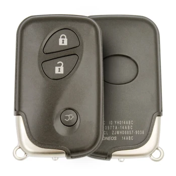 Lexus 2007-2010 Smart Key Ceal Demote Shell 3 кнопки внедорожника вторичный рынок внедорожник