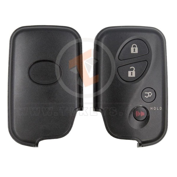 Lexus Smart Key Remote Shell 3+1 Taste mit großen Kofferraumtasten 4