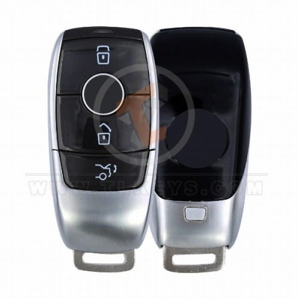 Coque de télécommande de clé intelligente Mercedes Benz AMG 2017 – 2021, Type de coque de télécommande à 3 boutons, coque de proximité intelligente