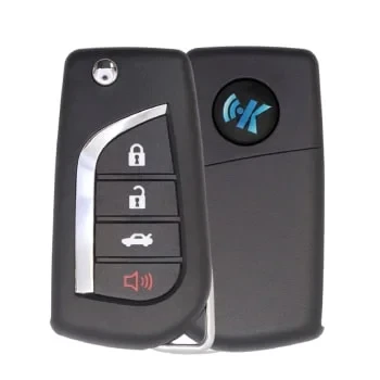 Keydiy KD B13-4 Flip Key Remote 4 Buttons Toyota Type