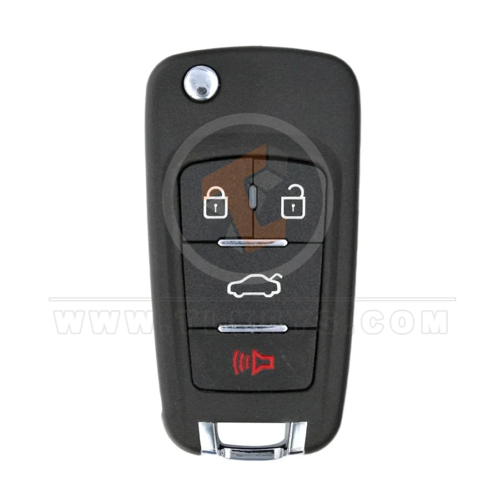 Keydiy kd flip key remote chevrolet type nb18 4 buttons universal pcf front1