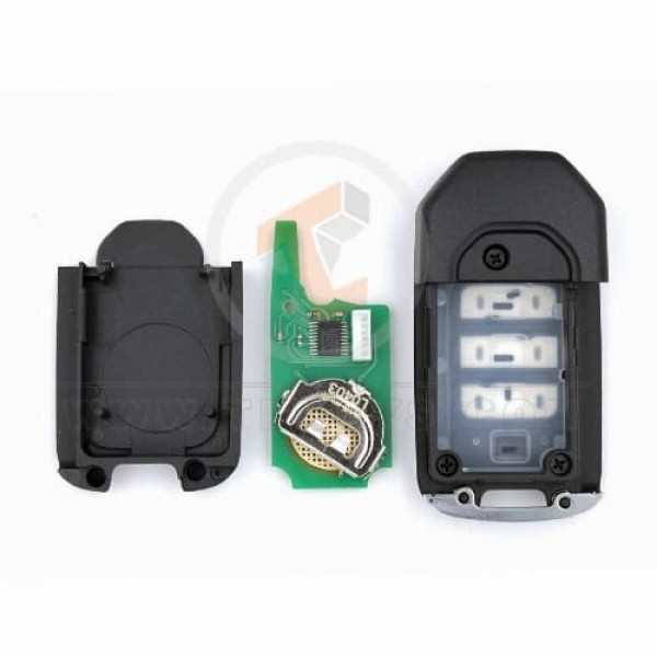 thumbnail image 2 of KEYDIY NB10-3+1 Universal Flip Remote Key - 4 Button For Honda - Black 2 of 2