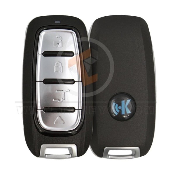 Keydiy Smart Key Remote 4 Button for Audi Type ZB27