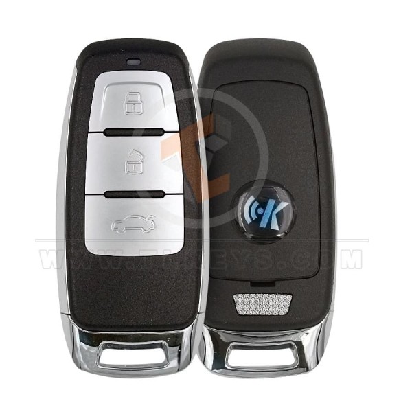 KeyDiy KD Smart Key Remote 3 Buttons Audi ZB08-3 Buttons 2
