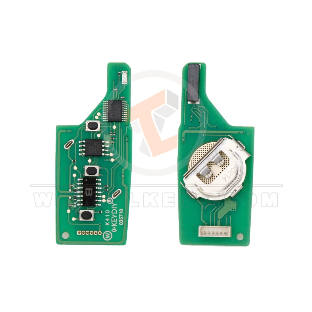 Keydiy KD NB47-3 Llave remota abatible de 3 botones Peugeot