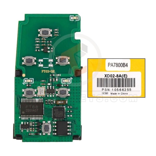 Lonsdor Toyota Alphard Vellfire Alpha MPV Car Smart Key Board Transponder Chip ID 8A