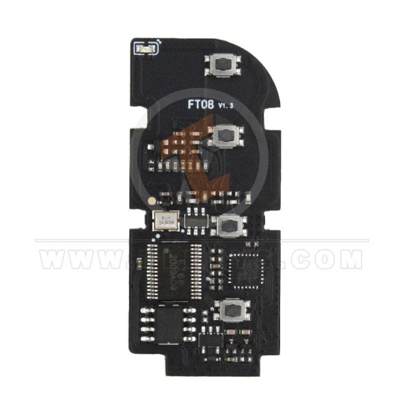 Lonsdor Emulator Lexus Toyota Smart Board Remote Key 4 Buttons 433 MHz Transponder Chip ID 8A